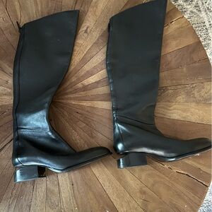 Alexander Wang Black Leather Boots Women’s 41